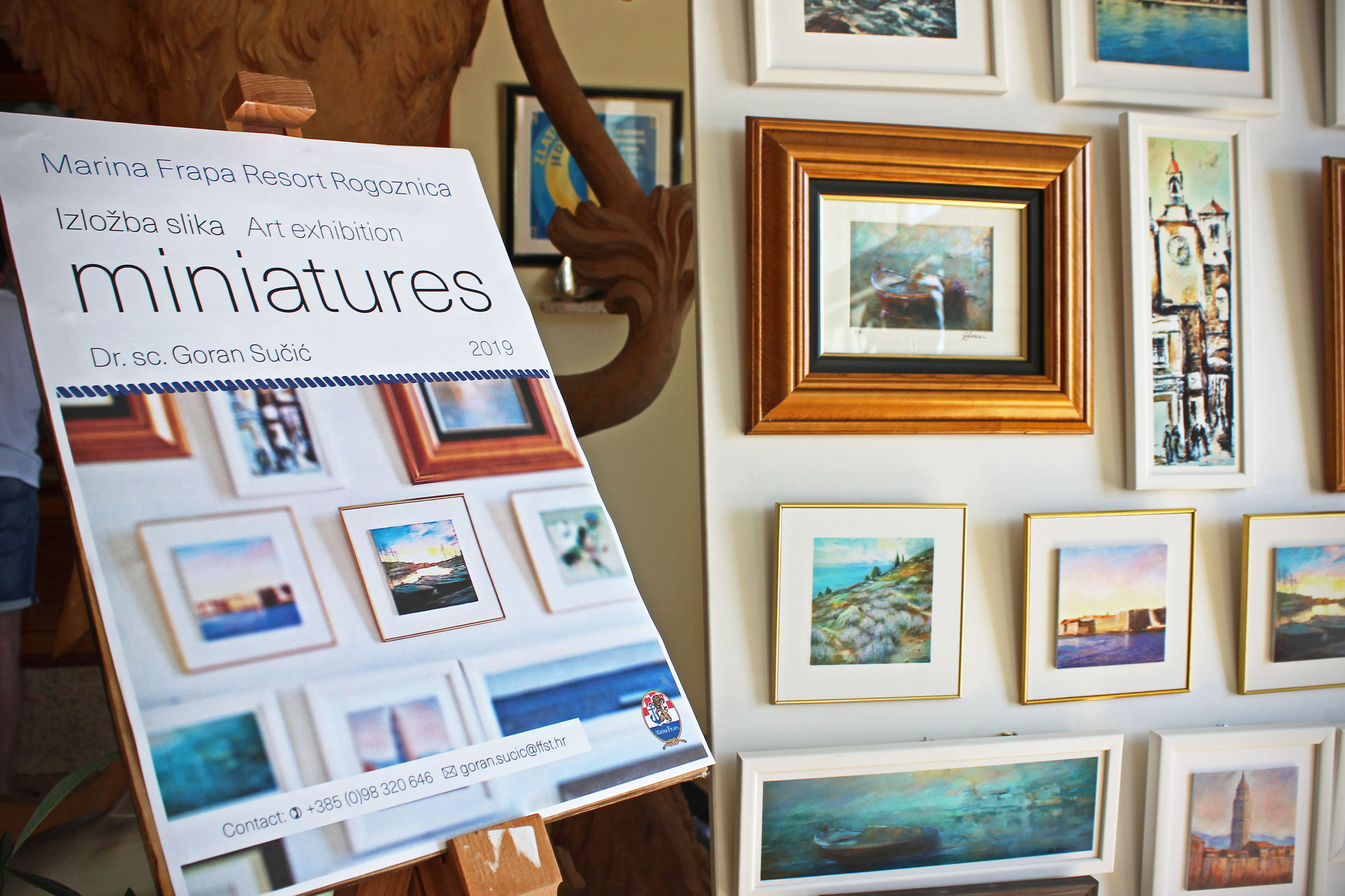 Art in Frapa: Exhibition by Goran Sučić